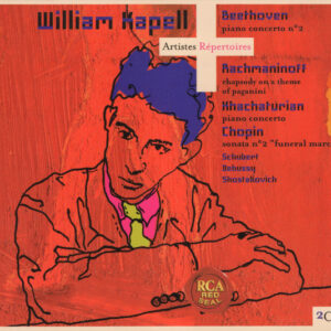 William Kapell + Ludwig van Beethoven – Sergei Rachmaninoff – Aram Khachaturian – Frédéric Chopin – Piano Concerto N°2 – Rhapsody On A Theme Of Paganini – Piano Concerto – Funeral March (2xCD) (Mint (M))