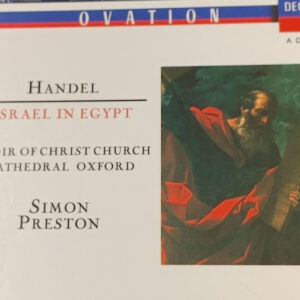 Georg Friedrich Händel, Simon Preston, The Choir Of Christ Church Cathedral, David Willcocks, The Academy Of St. Martin-in-the-Fields, The King’s College Choir Of Cambridge – Israel in Egypt (2xCD) (Mint (M)) Georg Friedrich Händel, Simon Preston, The Choir Of Christ Church Cathedral, David Willcocks, The Academy Of St. Martin-in-the-Fields, The King’s College Choir Of Cambridge – Israel in Egypt (2xCD) (Mint (M))