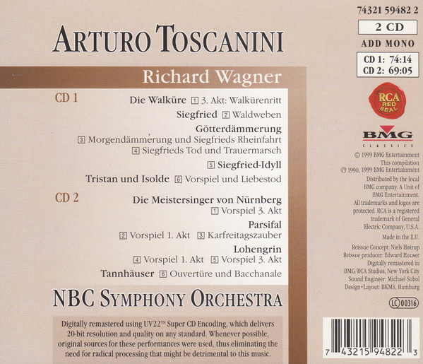 Richard Wagner – Arturo Toscanini • NBC Symphony Orchestra-1