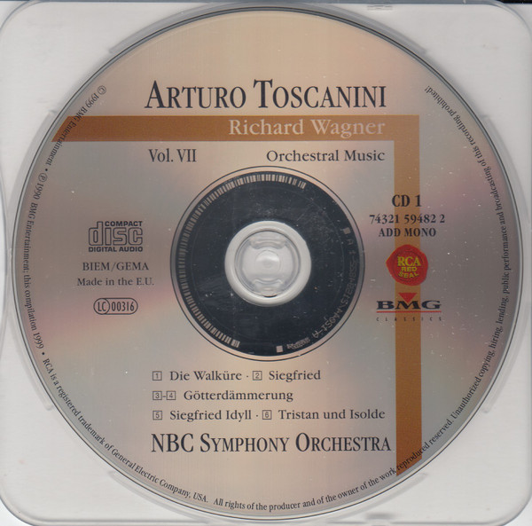 Richard Wagner – Arturo Toscanini • NBC Symphony Orchestra-3