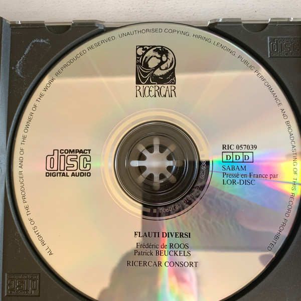 Frédéric de Roos, Patrick Beuckels, Ricercar Consort, Georg Philipp Telemann, Carl Philipp Emanuel Bach, Johann Joachim Quantz, Johann Friedrich Fasch, Carl Heinrich Graun, Johann Christian Schickhardt-3