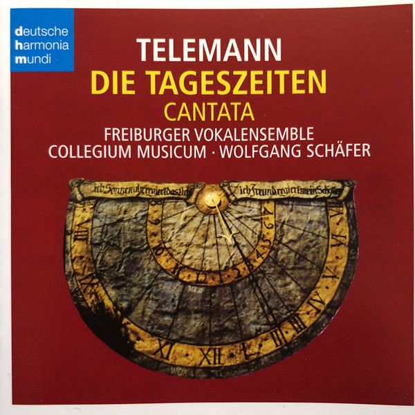 Georg Philipp Telemann, Freiburger Vokalensemble, Wolfgang Schäfer, Collegium Musicum Freiburg – Die Tageszeiten – The Times Of The Day (Cantata) (CD) (Mint (M)) Georg Philipp Telemann, Freiburger Vokalensemble, Wolfgang Schäfer, Collegium Musicum Freiburg – Die Tageszeiten – The Times Of The Day (Cantata) (CD) (Mint (M))