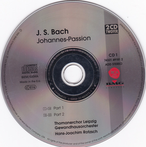 Hans-Joachim Rotzsch, Mitglieder des Thomanerchores Leipzig-2