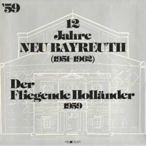 Richard Wagner, Wolfgang Sawallisch – Der Fliegende Holländer 1959 (3xLP) (Mint (M)) Richard Wagner, Wolfgang Sawallisch – Der Fliegende Holländer 1959 (3xLP) (Mint (M))