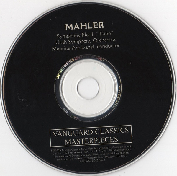 Gustav Mahler, Maureen Forrester ~ Heinz Rehfuss, Utah Symphony Orchestra - Wiener Festspielorchester, Maurice Abravanel - Felix Prohaska-2