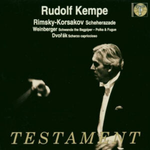 Nikolai Rimsky-Korsakov, Rudolf Kempe, Jaromir Weinberger, Antonín Dvořák – Scheherazade, Schwanda the Bagpiper, Scherzo Capriccioso (CD) (Mint (M))