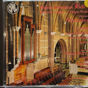 Johann Sebastian Bach – Vincent Warnier – Œuvre D’Orgue = Organ Works (CD) (Mint (M))