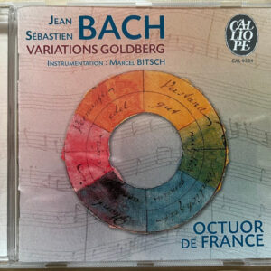 Johann Sebastian Bach – Octuor de France – Variations Goldberg (CD) (Mint (M))