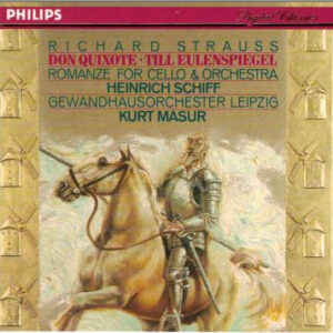 Richard Strauss, Kurt Masur, Gewandhausorchester Leipzig – Don Quixote – Till Eugenspiegel (CD) (Mint (M))