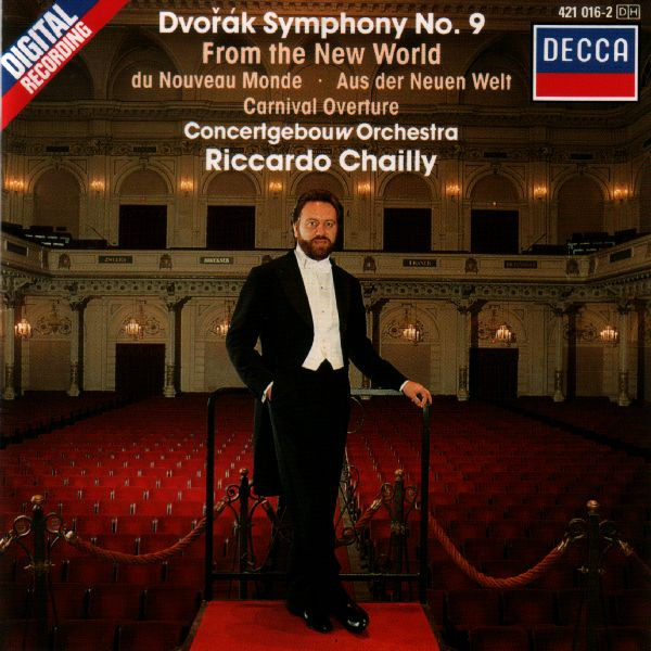 Antonín Dvořák, Concertgebouworkest, Riccardo Chailly – Symphony No.9 ‘From The New World’, Carnival Overture (CD) (Mint (M)) Antonín Dvořák, Concertgebouworkest, Riccardo Chailly – Symphony No.9 ‘From The New World’, Carnival Overture (CD) (Mint (M))