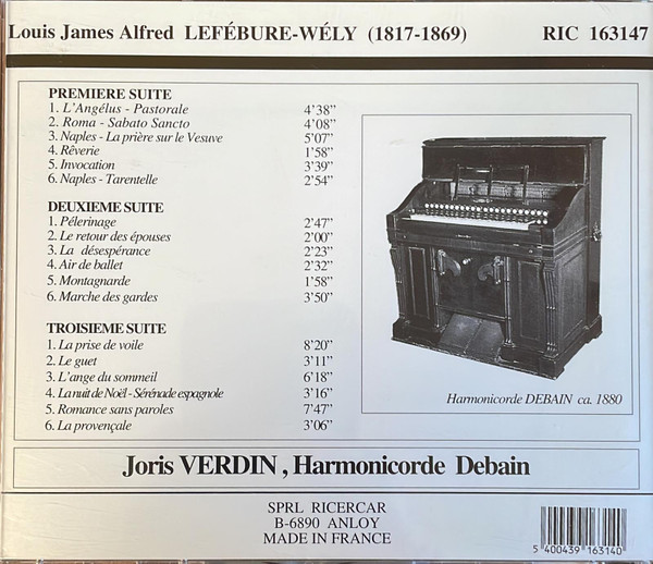Joris Verdin, Louis J.A. Lefébure-Wely-1