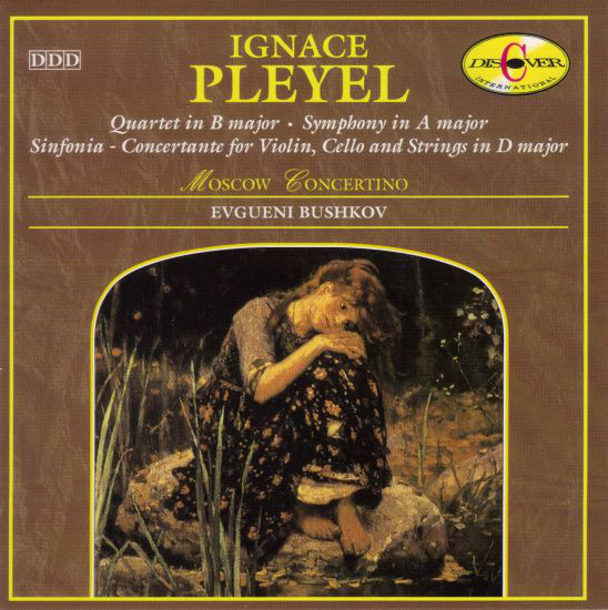 Ignaz Pleyel, Ансамбль Старинной Музыки « Концертино », Evgueni Bushkov – Quartet In B Major / Symphony In A Major / Sinfonia – Concertante In D Major (CD) (Near Mint (NM or M-)) Ignaz Pleyel, Ансамбль Старинной Музыки « Концертино », Evgueni Bushkov – Quartet In B Major / Symphony In A Major / Sinfonia – Concertante In D Major (CD) (Near Mint (NM or M-))