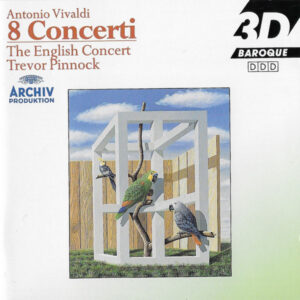Antonio Vivaldi / The English Concert, Trevor Pinnock – 8 Concerti (CD) (Mint (M))