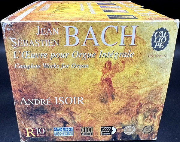 Johann Sebastian Bach – André Isoir – L’Œuvre Pour Orgue Intégrale (15xCD) (Mint (M)) Johann Sebastian Bach – André Isoir – L’Œuvre Pour Orgue Intégrale (15xCD) (Mint (M))