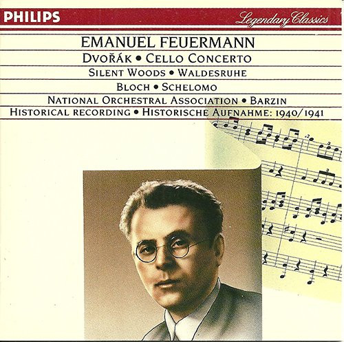 Emanuel Feuermann, Antonín Dvořák, Ernest Bloch – Cello Concerto : Silent Woods (CD) (Mint (M)) Emanuel Feuermann, Antonín Dvořák, Ernest Bloch – Cello Concerto : Silent Woods (CD) (Mint (M))