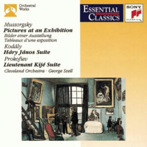 Modest Mussorgsky / Zoltán Kodály / Sergei Prokofiev – The Cleveland Orchestra · George Szell – Pictures At An Exhibition / Háry János Suite / Lieutenant Kijé Suite (CD) (Mint (M))