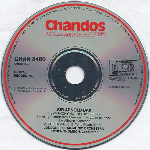 Arnold Bax - London Philharmonic Orchestra, Bryden Thomson-2