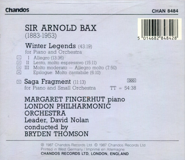 Arnold Bax - Margaret Fingerhut, London Philharmonic Orchestra, Bryden Thomson-1