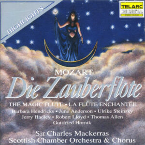 Wolfgang Amadeus Mozart, Barbara Hendricks, June Anderson, Ulrike Steinsky, Jerry Hadley, Robert Lloyd (4), Thomas Allen, Gottfried Hornik, Sir Charles Mackerras, Scottish Chamber Orchestra, Scottish Chamber Chorus – Die Zauberflöte Highlights (CD) (Mint (M)) Wolfgang Amadeus Mozart, Barbara Hendricks, June Anderson, Ulrike Steinsky, Jerry Hadley, Robert Lloyd (4), Thomas Allen, Gottfried Hornik, Sir Charles Mackerras, Scottish Chamber Orchestra, Scottish Chamber Chorus – Die Zauberflöte Highlights (CD) (Mint (M))