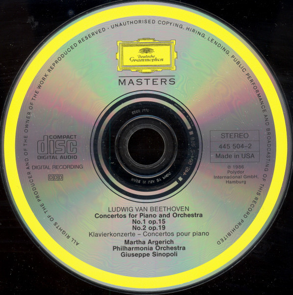 Ludwig van Beethoven - Martha Argerich, Giuseppe Sinopoli, Philharmonia Orchestra-2