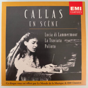 Maria Callas – Callas En Scène (CD) (Mint (M)) Maria Callas – Callas En Scène (CD) (Mint (M))