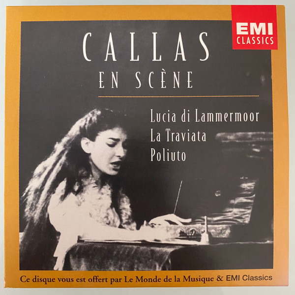 Maria Callas – Callas En Scène (CD) (Mint (M)) Maria Callas – Callas En Scène (CD) (Mint (M))