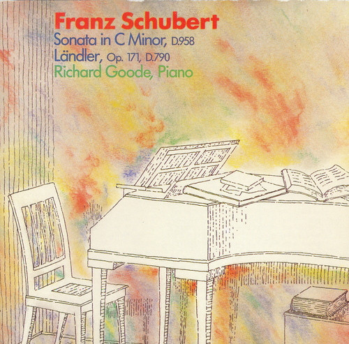 Franz Schubert – Richard Goode – Sonata In C Minor, D. 958 • Ländler, Op. 171, D. 790 (CD) (Mint (M)) Franz Schubert – Richard Goode – Sonata In C Minor, D. 958 • Ländler, Op. 171, D. 790 (CD) (Mint (M))