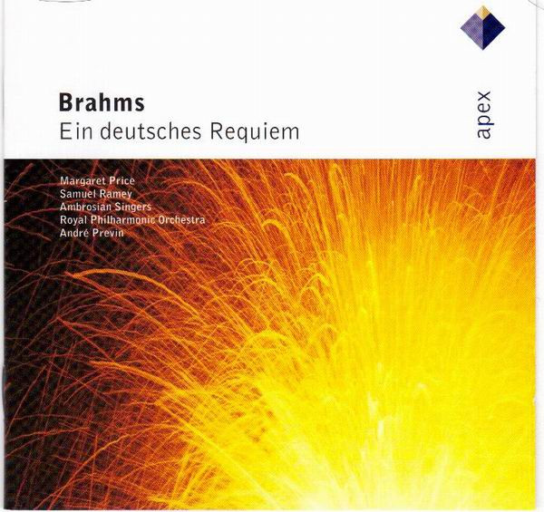 Johannes Brahms – Ein Deutsches Requiem (CD) (Mint (M)) Johannes Brahms – Ein Deutsches Requiem (CD) (Mint (M))