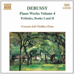Claude Debussy, François-Joël Thiollier – Piano Works Volume 4: Préludes, Books 1 And 2 (CD) (Mint (M))