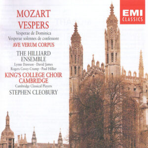 Wolfgang Amadeus Mozart / The Hilliard Ensemble, The King’s College Choir Of Cambridge, Stephen Cleobury – Vespers (CD) (Near Mint (NM or M-)) Wolfgang Amadeus Mozart / The Hilliard Ensemble, The King’s College Choir Of Cambridge, Stephen Cleobury – Vespers (CD) (Near Mint (NM or M-))