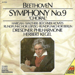 Ludwig van Beethoven – Alison Hargan · Ute Walther · Eberhard Büchner · Kolos Kováts · Rundfunkchor Leipzig · Rundfunkchor Berlin / Dresdner Philharmonie, Herbert Kegel – Symphony No.9 &lsquo;Choral&rsquo; (CD) (Mint (M))