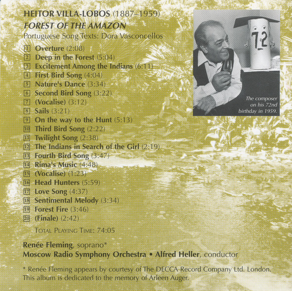 Heitor Villa-Lobos, Alfred Heller, Большой Симфонический Оркестр Всесоюзного Радио, Renée Fleming-1
