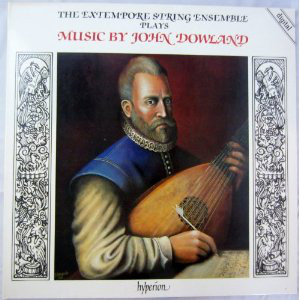 John Dowland / The Extempore String Ensemble, George Weigand – Music By John Dowland (LP) (Mint (M)) John Dowland / The Extempore String Ensemble, George Weigand – Music By John Dowland (LP) (Mint (M))