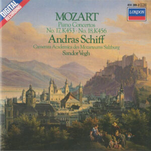 Wolfgang Amadeus Mozart, András Schiff, Camerata Academica Salzburg, Sándor Végh – Piano Concertos: No. 17, K453 ・ No. 18, K456 (CD) (Mint (M)) Wolfgang Amadeus Mozart, András Schiff, Camerata Academica Salzburg, Sándor Végh – Piano Concertos: No. 17, K453 ・ No. 18, K456 (CD) (Mint (M))
