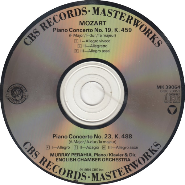 Wolfgang Amadeus Mozart – Murray Perahia, English Chamber Orchestra-2