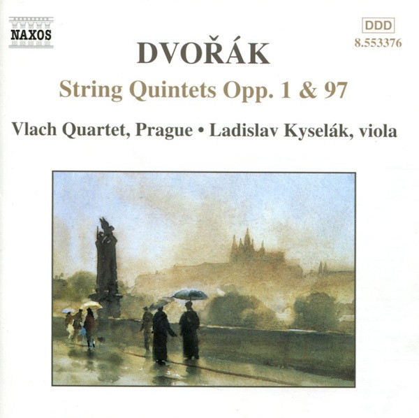 Antonín Dvořák, Vlach Quartet Prague, Ladislav Kyselák – String Quintets Opp. 1 & 97 (CD) (Mint (M)) Antonín Dvořák, Vlach Quartet Prague, Ladislav Kyselák – String Quintets Opp. 1 & 97 (CD) (Mint (M))