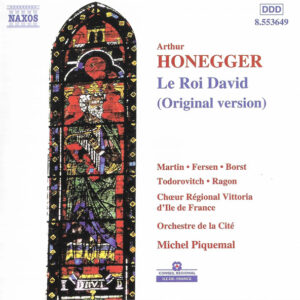 Arthur Honegger – Le Roi David (Original Version) (CD) (Mint (M))