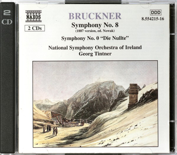 Anton Bruckner – National Symphony Orchestra Of Ireland, Georg Tintner – Symphony No. 8 (1887 Version, Ed. Nowak) / Symphony No. 0 « Die Nullte » (2xCD) (Mint (M)) Anton Bruckner – National Symphony Orchestra Of Ireland, Georg Tintner – Symphony No. 8 (1887 Version, Ed. Nowak) / Symphony No. 0 « Die Nullte » (2xCD) (Mint (M))