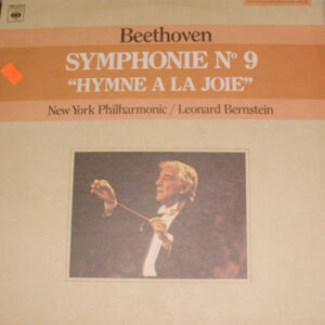 Ludwig van Beethoven, New York Philharmonic, Leonard Bernstein – Symphonie Nº9 “Hymne A La Joie” (LP) (Near Mint (NM or M-)) Ludwig van Beethoven, New York Philharmonic, Leonard Bernstein – Symphonie Nº9 “Hymne A La Joie” (LP) (Near Mint (NM or M-))