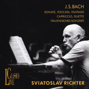 Johann Sebastian Bach, Sviatoslav Richter – Sonate, Toccata, Fantasie, Capriccio, Duette, Italienisches Konzert (CD) (Mint (M)) Johann Sebastian Bach, Sviatoslav Richter – Sonate, Toccata, Fantasie, Capriccio, Duette, Italienisches Konzert (CD) (Mint (M))