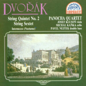 Antonín Dvořák, Panocha Quartet, Josef Klusoň, Michal Kaňka, Pavel Nejtek – String Quintet No. 2; String Sextet; Intermezzo  (CD) (Mint (M))