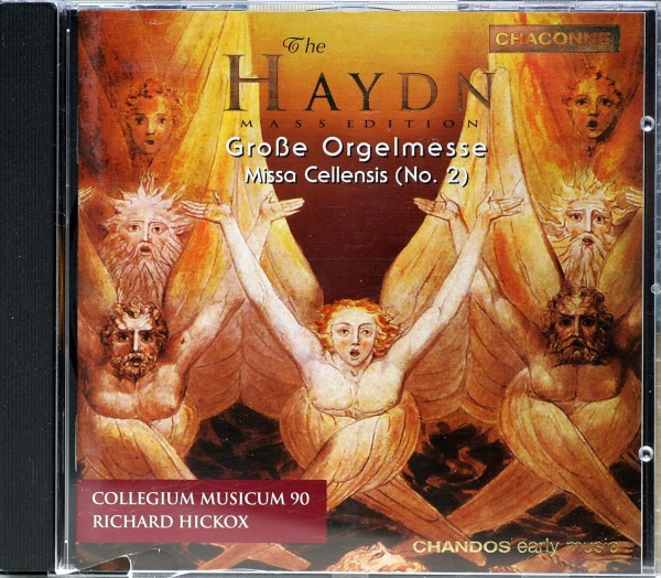 Joseph Haydn – Collegium Musicum 90, Richard Hickox – Große Orgelmesse / Missa Cellensis (No. 2) (CD) (Mint (M)) Joseph Haydn – Collegium Musicum 90, Richard Hickox – Große Orgelmesse / Missa Cellensis (No. 2) (CD) (Mint (M))