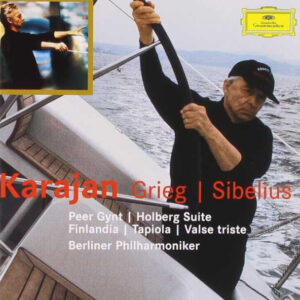 Edvard Grieg | Jean Sibelius, Herbert von Karajan, Berliner Philharmoniker – Peer Gynt | Holberg Suite / Finlandia | Tapiola | Valse Triste (2xCD) (Mint (M))