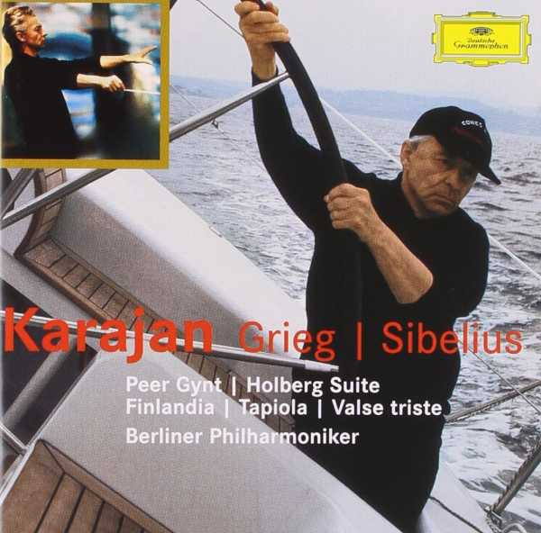 Edvard Grieg | Jean Sibelius, Herbert von Karajan, Berliner Philharmoniker – Peer Gynt | Holberg Suite / Finlandia | Tapiola | Valse Triste (2xCD) (Mint (M)) Edvard Grieg | Jean Sibelius, Herbert von Karajan, Berliner Philharmoniker – Peer Gynt | Holberg Suite / Finlandia | Tapiola | Valse Triste (2xCD) (Mint (M))
