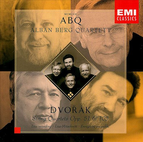 Antonín Dvořák, Alban Berg Quartett – String Quartets Op. 51 & 105 (CD) (Mint (M)) Antonín Dvořák, Alban Berg Quartett – String Quartets Op. 51 & 105 (CD) (Mint (M))