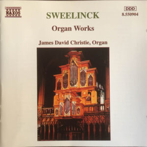 Jan Pieterszoon Sweelinck – James Christie (3) – Organ Works (CD) (Mint (M))