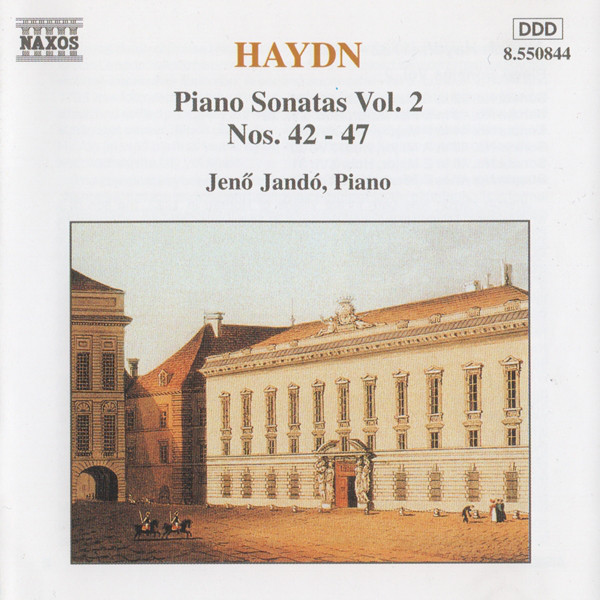 Joseph Haydn – Jenö Jandó – Piano Sonatas Vol. 2 (Nos. 42 – 47) (CD) (Mint (M)) Joseph Haydn – Jenö Jandó – Piano Sonatas Vol. 2 (Nos. 42 – 47) (CD) (Mint (M))
