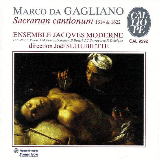 Marco Da Gagliano / Ensemble Jacques Moderne – Sacrarum Cantionum (CD) (Mint (M)) Marco Da Gagliano / Ensemble Jacques Moderne – Sacrarum Cantionum (CD) (Mint (M))