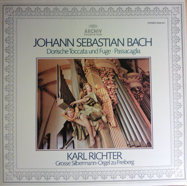 Johann Sebastian Bach – Karl Richter – Dorische Toccata Und Fuge • Passacaglia (LP) (Near Mint (NM or M-)) Johann Sebastian Bach – Karl Richter – Dorische Toccata Und Fuge • Passacaglia (LP) (Near Mint (NM or M-))