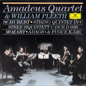 Franz Schubert / Wolfgang Amadeus Mozart – Amadeus-Quartett & William Pleeth – String Quintet In C D 956 / Adagio & Fugue K.546 (CD) (Mint (M)) Franz Schubert / Wolfgang Amadeus Mozart – Amadeus-Quartett & William Pleeth – String Quintet In C D 956 / Adagio & Fugue K.546 (CD) (Mint (M))